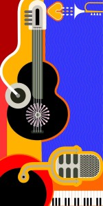 Electric Moods 3 Super Gloss (SGL) laminate sheets by Greenlam